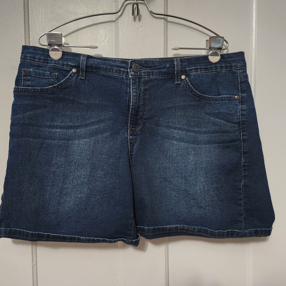 Vintage America Indigo Jean Shorts